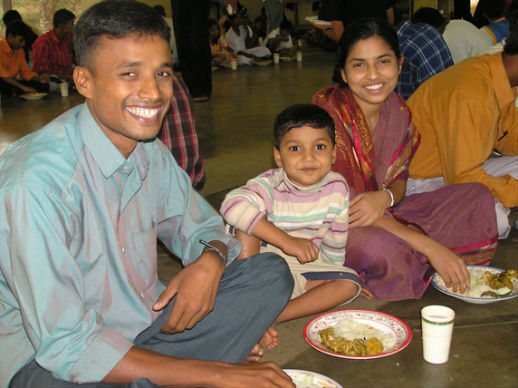 A Bangladeshi family in 2005.