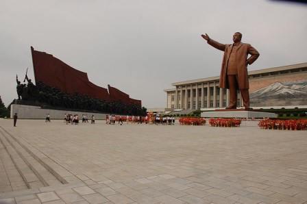 Kim Il-Sung statue Pyongyang, North Korea ‎July‎ ‎27‎, ‎2007. (Photo: Flickr / Creative Commons / (stephan)
