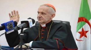 The special Envoy of Pope Francis, Cardinal Jean Louis Tauran on his visit to Algeria.