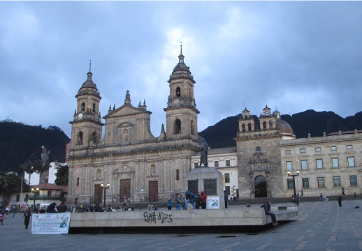 La Catedral Primada, Bogota, Colombia.