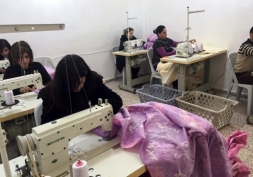 Newly opened Syrian furniture factory, Feb 2016