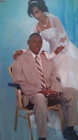 Meriam Ibrahim and Daniel Wani on their wedding day. 