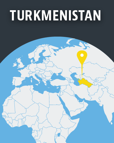 Turkmenistan Map