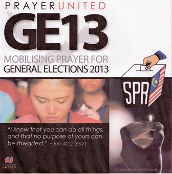 Booklet issued by Council of Churches of Malaysia