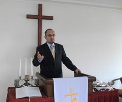 Orhan Picaklar has pastored the church since 2003.