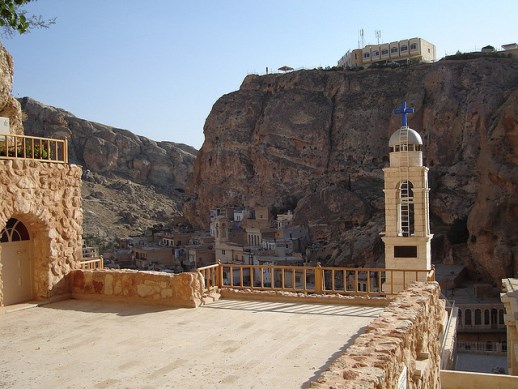 Monasteries like this one in Maaloula have been part of the fabric of Syria for centuries.