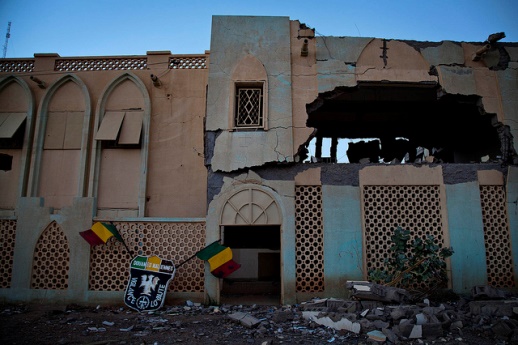 The city of Gao was left badly damaged during the conflict between Malian forces and the Tuareg-led Islamist group last year.