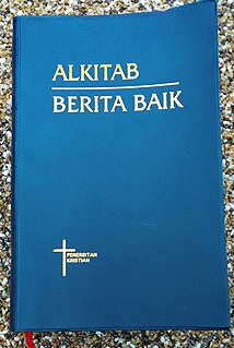 The Malay Bible is titled 'Alkitab' in the local language, which means 'The Book'.