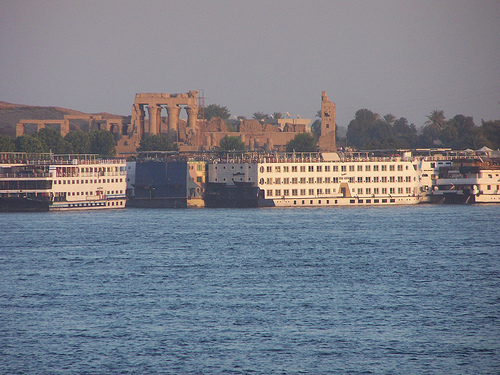 Kom Ombo is a popular tourist destination on the Nile.
