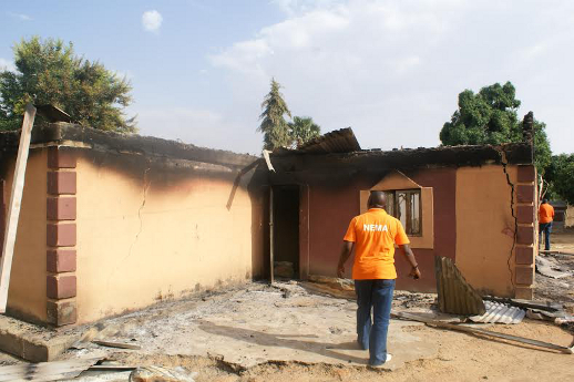 Attacks in Kaduna state, Nigeria, on March 14 left more than 114 people dead and many houses burned.