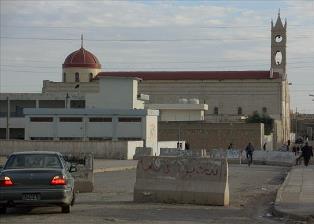 Syrian Catholic Church of the Immaculete Conception in Qaraqosh, Iraq. June 2007