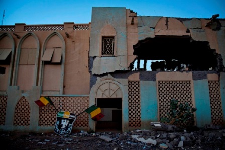 The city of Gao was left badly damaged during the conflict between Malian forces and the Tuareg-led Islamist groups last year. 