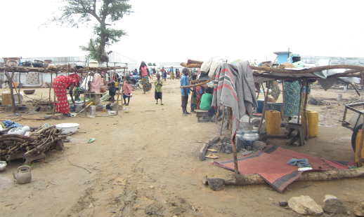 The United Nations camp for Nigerian refugees in Mokolo, norhtern Cameroon, in July.