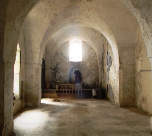 Interior stonework of Mardin Protestant Church, March 2015
