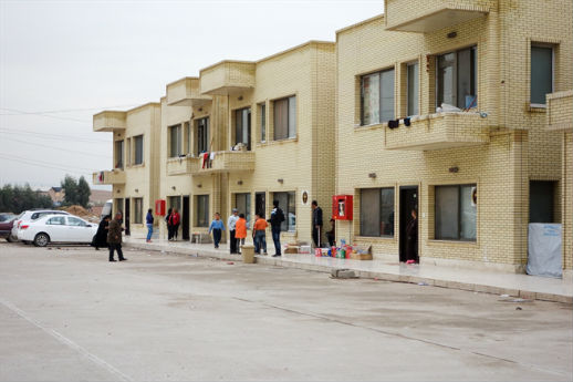 Some of the Iraqi Christians who fled to the Kurdish capital of Erbil eventually found places in small apartments, sheltering them from Iraq's winter.