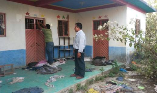 The 12 families returned to the village of Buenavista Bawitz on 15 April to find that some of their homes had been vandalised while they were gone.
