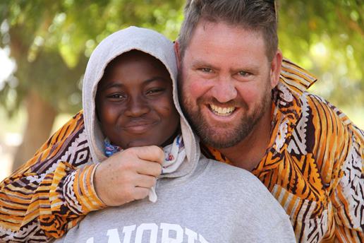 Mike Riddering, 45, from Florida had been working as a missionary in Burkina Faso since 2011.