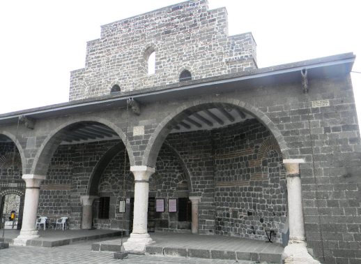 The 1,700-year-old Virgin Mary Syriac Orthodox Church, Diyarbakir, Turkey has been damaged in fighting between government forces and Kurdish separatists.
