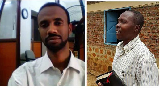 Pastors Telal Rata (left) and Hassan Taour have been detained incommunicado and without charge.