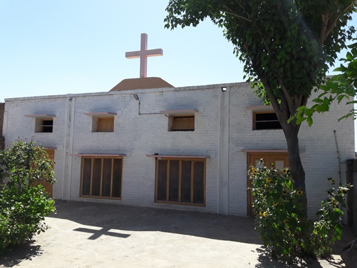 Catholic church in Chak 44.