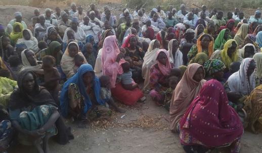Ninety-seven women and children were rescued during the latest operation, near Shettima Aboh in Borno.
