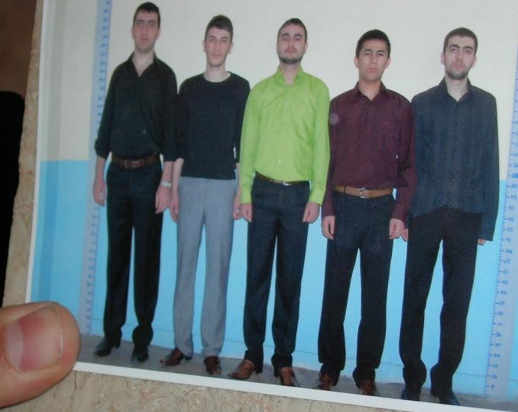 A 2008 snapshot of the five Malatya murder suspects.