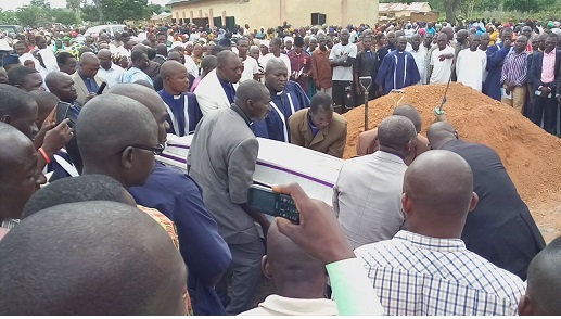 Rev. Joseph Kurah  buried 5 July by the ministers of the Evangelical Church Winning All. 