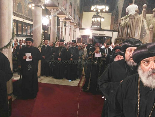 Pope Tawadros made a significant departure from his usual Wednesday routine to raise the issue of his suffering flock.