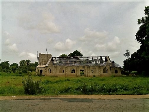 The vandalised Evangelical Reformed Church of Christ, Lafia, Nasarawa State.