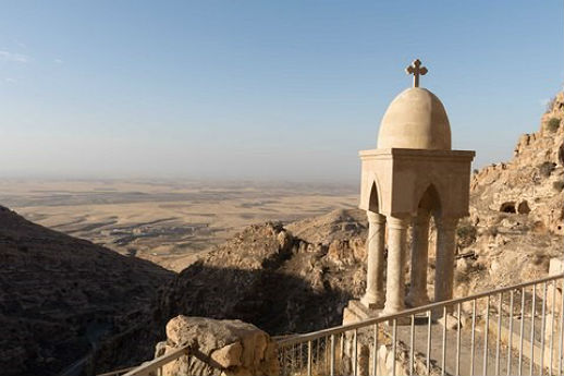 A view from the Christian town of Alqosh in the Nineveh Plain.