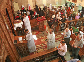 Gutted church building leaves Egyptian Copts with debt
