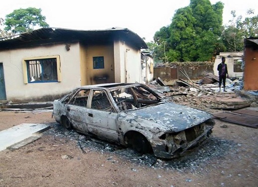 In the village of Goska, houses were destroyed, churches burnt and shops vandalised in a December attack.