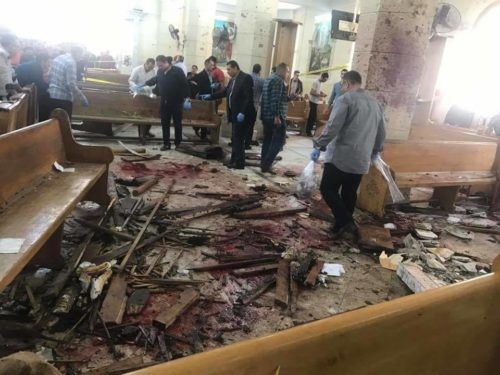 More than 20 people lost their lives in the 2017 Palm Sunday attack on the St George Cathedral in Tanta, Egypt. (Photo: World Watch Monitor