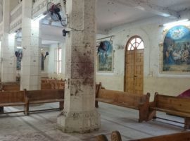 Bombed Egypt church cancels Easter celebrations