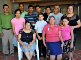 Some of the Christians from San Juan Ozolotepec.