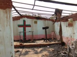 Unidentified men torched the Sudanese Lutheran church in the town of Gadaref situated in the east of the country late night Oct 17, 2015 when no one was around to douse the flames. Local Christians suspect this to be the handiwork of Muslim extremists who want to eradicate Christianity from the region.