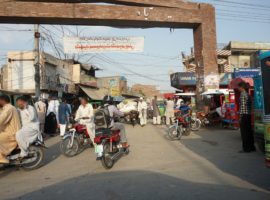 Location where a mob burnt alive two men in angry reaction to twin church suicide bomb attacks in Youhanabad, March 2015. (Photo: World Watch Monitor)
