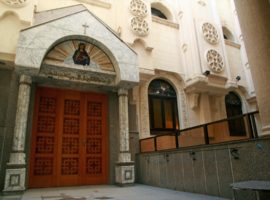 The front of the Al-Qiddisain (Saints) Church in Alexandria, Egypt. (Photo: Open Doors International)