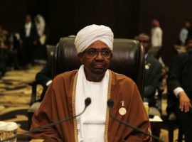 Sudan's President Omar Bashir attending the Arab League summit meetings in Jordan in March 2017. Photo: Getty Images
