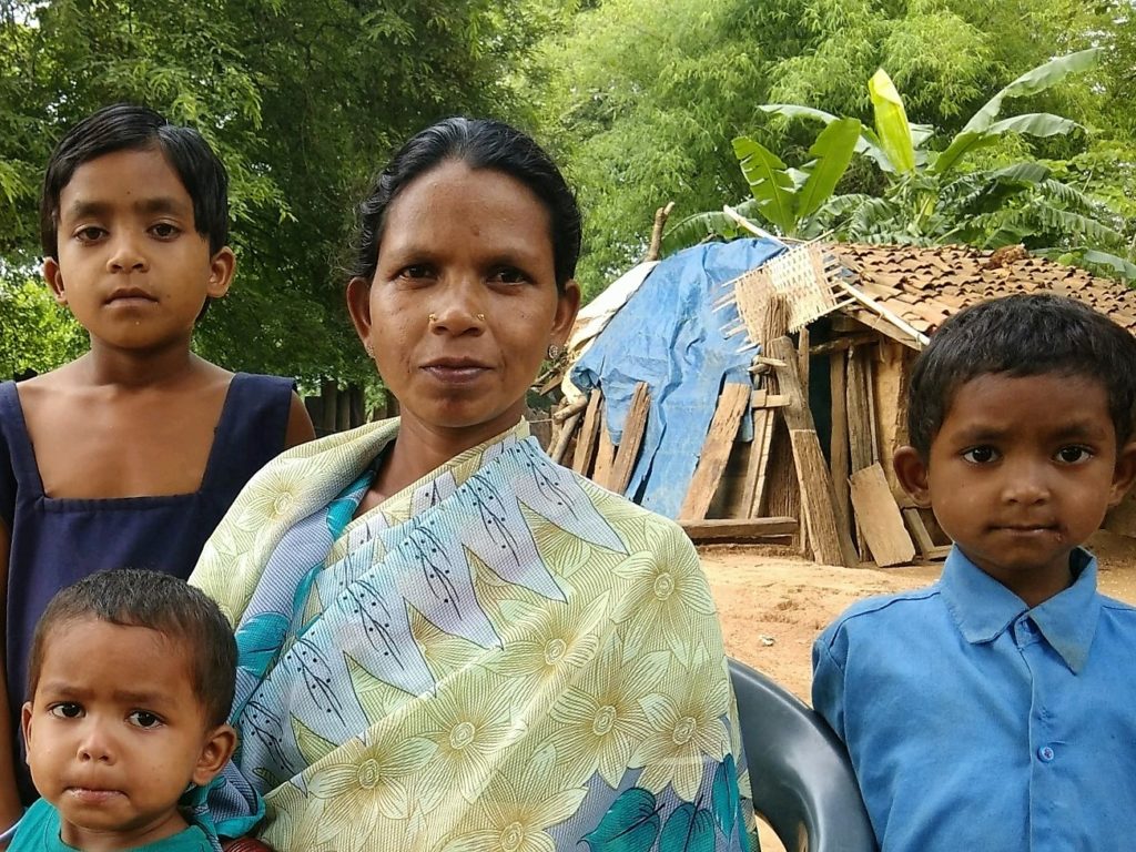 This pregnant women and her five children were thrown out of their village by her husband and in-laws after she refused to renounce her Christian faith. She is now living with her brother in another village (WWM, 2017) 