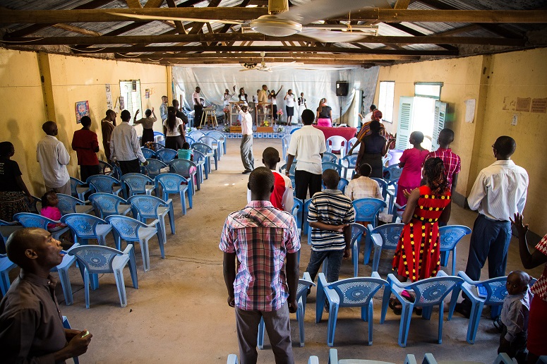A church service in Garissa in a 2016 photo.