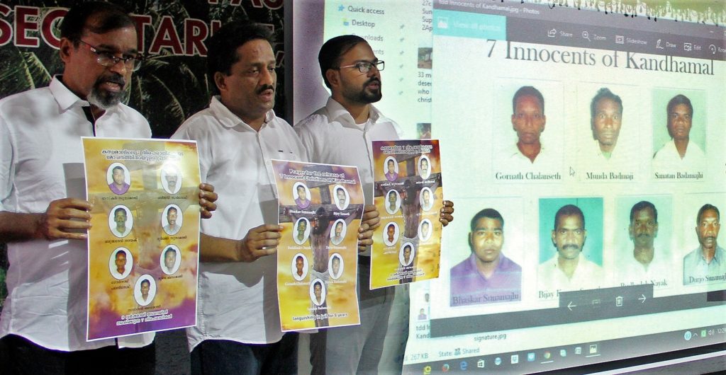 Launch of prayer campaign for 'Kandhamal seven'