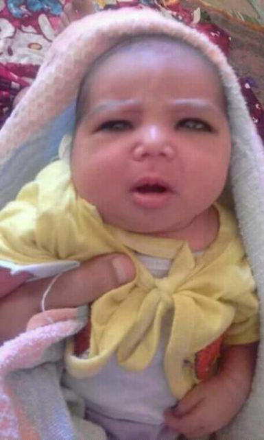 Baby Mohrael before she was kidnapped and killed. (Photo: World Watch Monitor)
