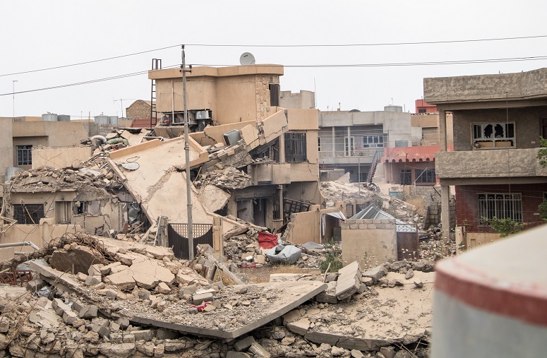 “Now Qaraqosh is liberated, but our home was completely burned to ashes. Despite these heavy circumstances, people have started to rebuild. But overall, it’s still unstable.”