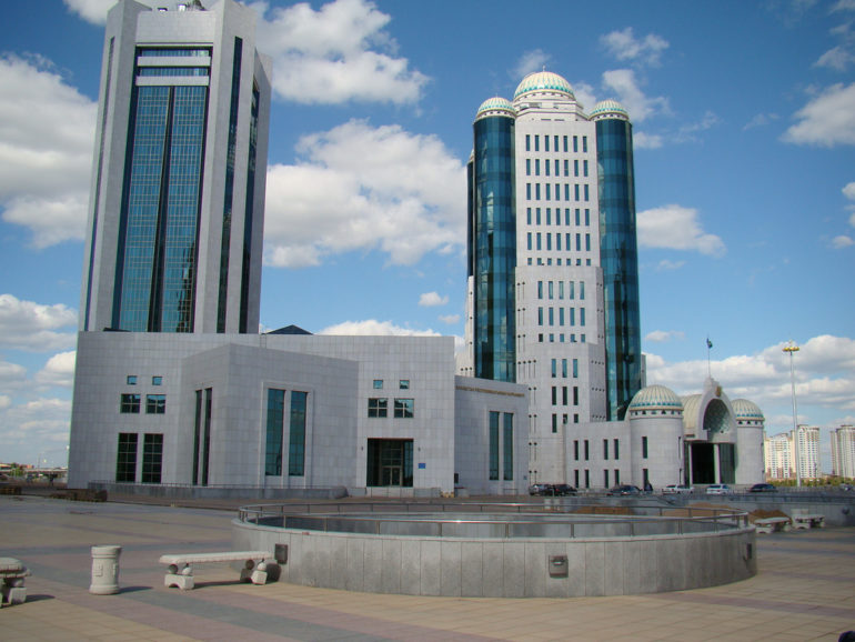 Kazakhstan's Parliament building in the capital Astana. (Photo: World Watch Monitor)