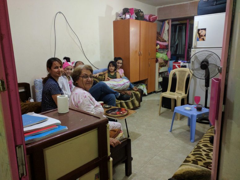 Suha, an Iraqi Christian living in Beirut with her four daughters and her mother