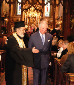 The Prince of Wales at St Barnabas Church, London (Clarence House)