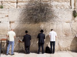 Jews praying at the Western Wall, Jerusalem. (Photo: World Watch Monitor)
