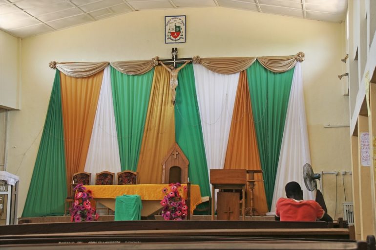 Altar in the Catholic Church in Bauchi, northeast Nigeria. (Photo: World Watch Monitor, 2010)