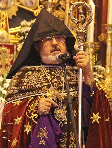 Archbishop Aram Ateşyan was elected as Patriarchal Vicar General in 2010 (Agos)